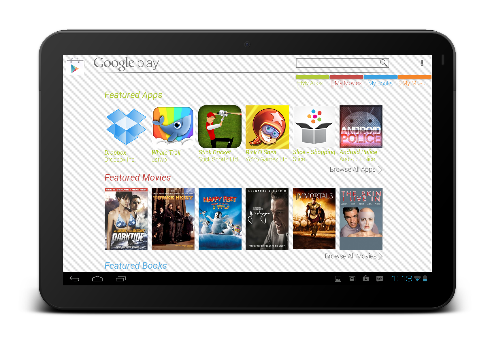 Baixar Play Store para Tablet